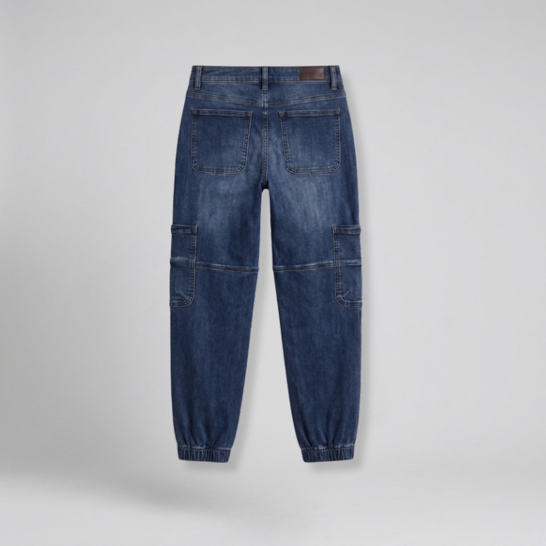 Orenvio | Women’s Multi-Pocket Button Fly Crop Jeans