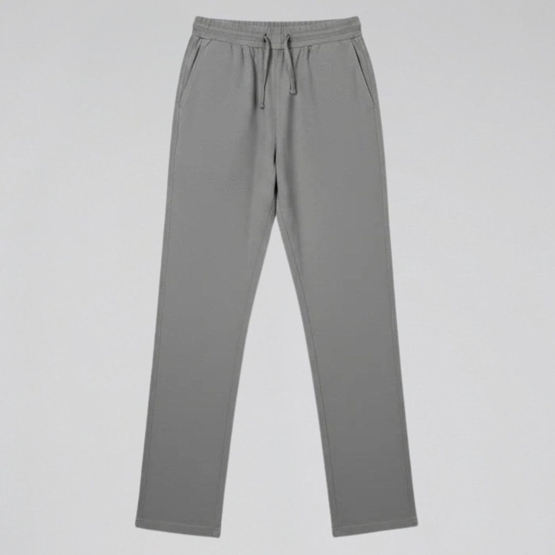Orenvio | Men’s Cotton Linen Straight-Leg Trousers