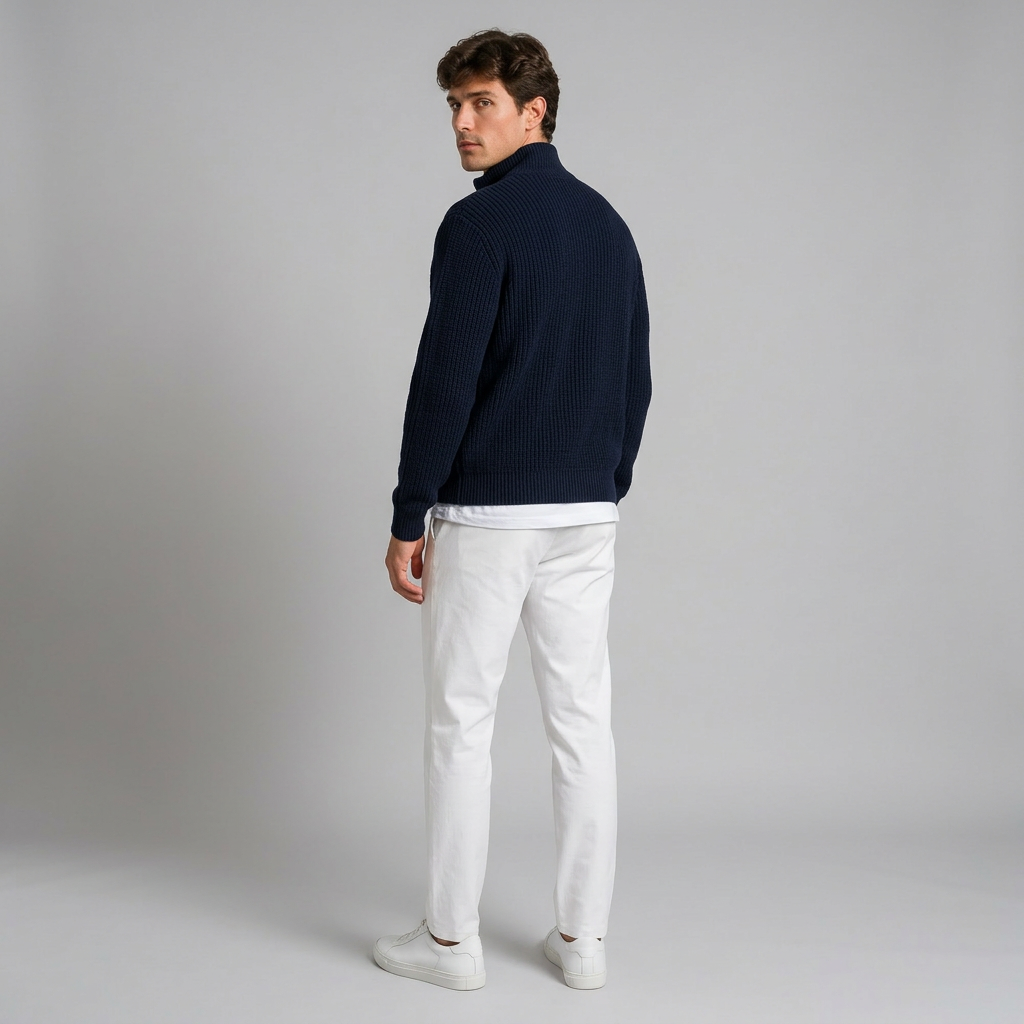 Orenvio | Men’s Half-Zip Heritage Sweater
