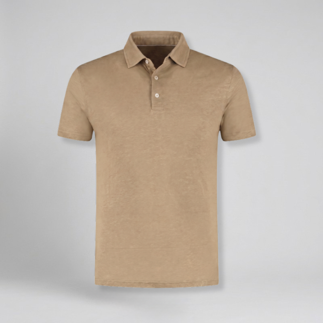 Orenvio | Men’s Linen Polo Shirt