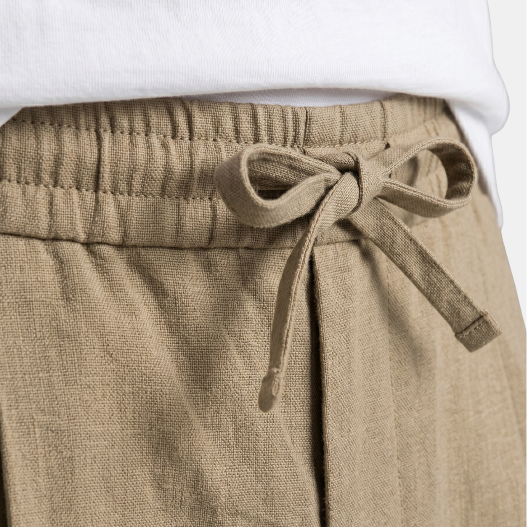 Orenvio | Men’s Linen Relaxed Trousers