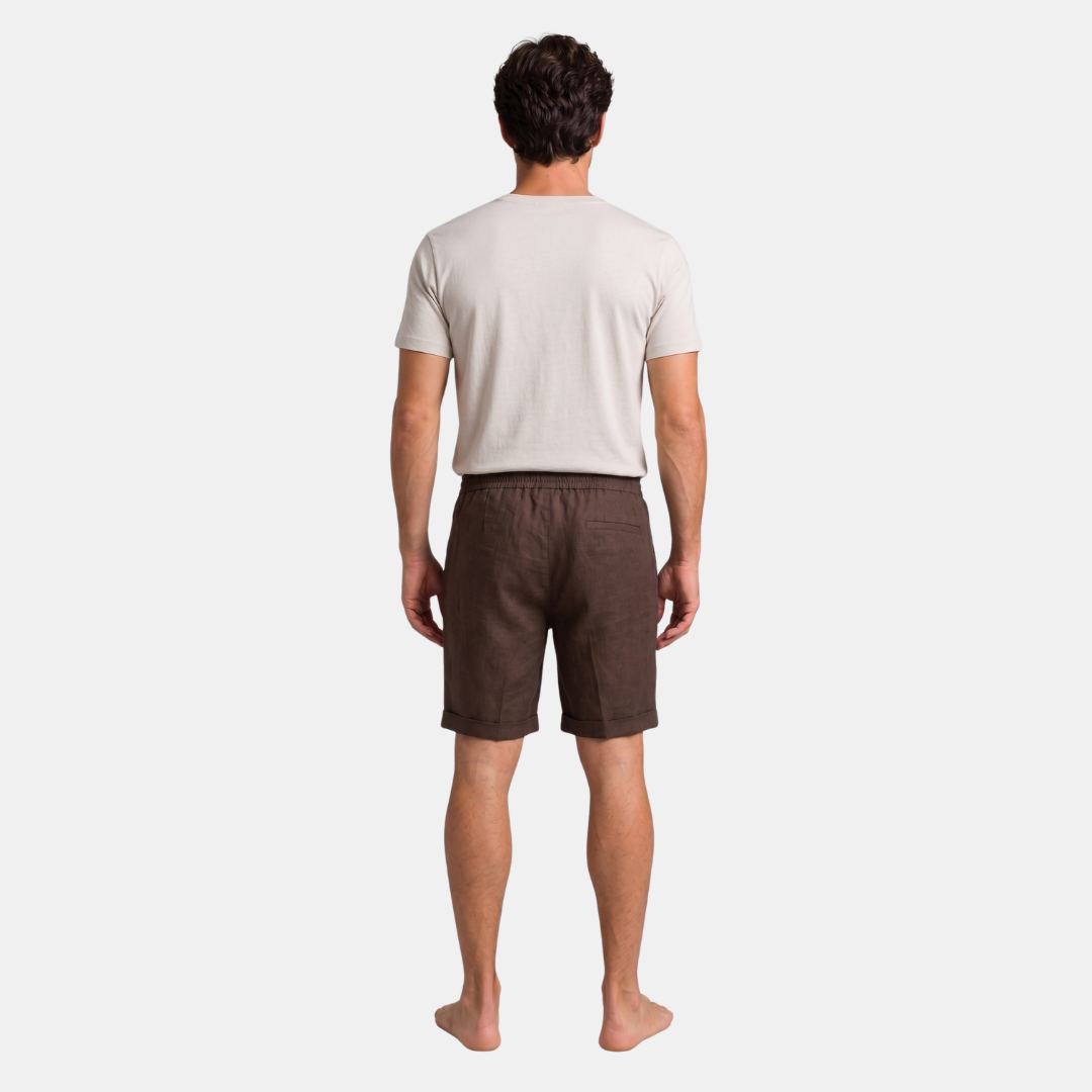 Orenvio | Men’s Linen Resort Shorts