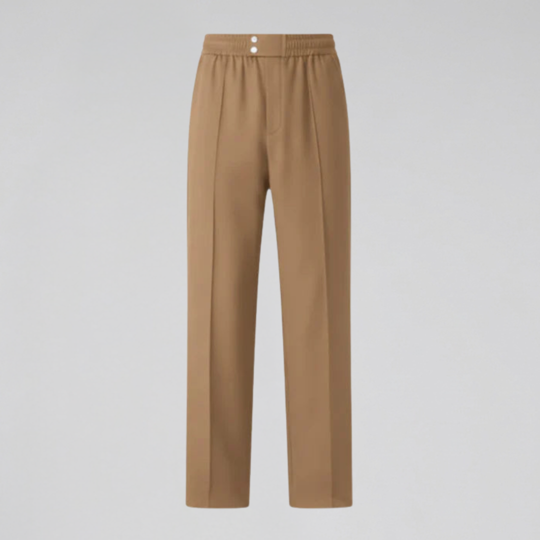 Orenvio | Men’s Silk‑Ice Casual Trousers