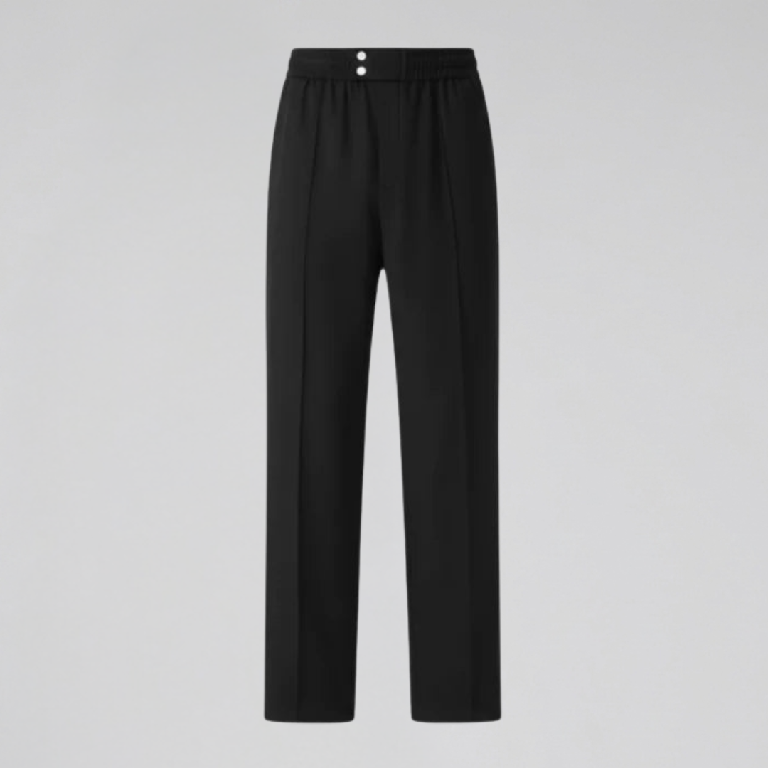 Orenvio | Men’s Silk‑Ice Casual Trousers