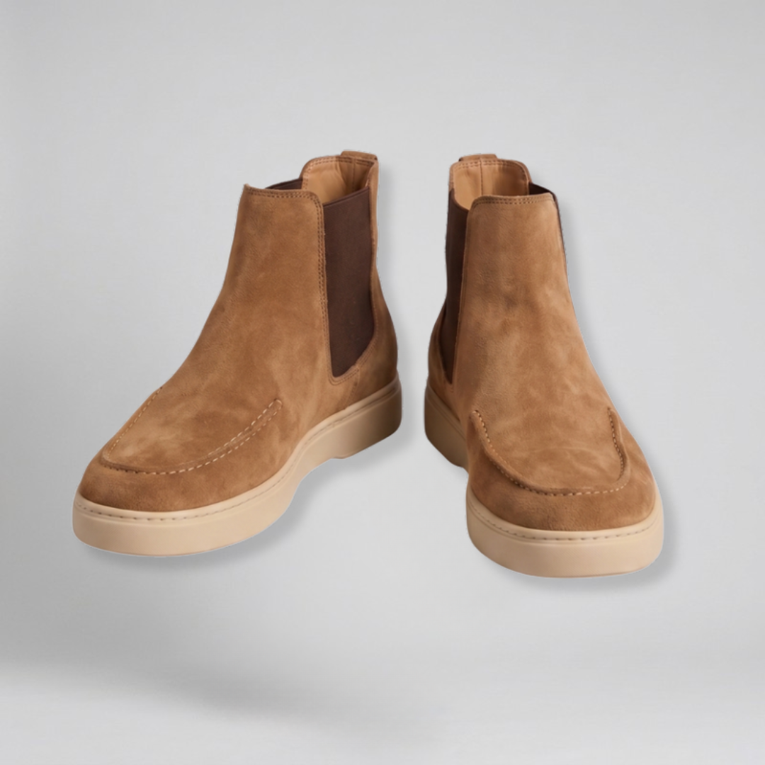 Orenvio | Men’s Suede Chelsea Boots