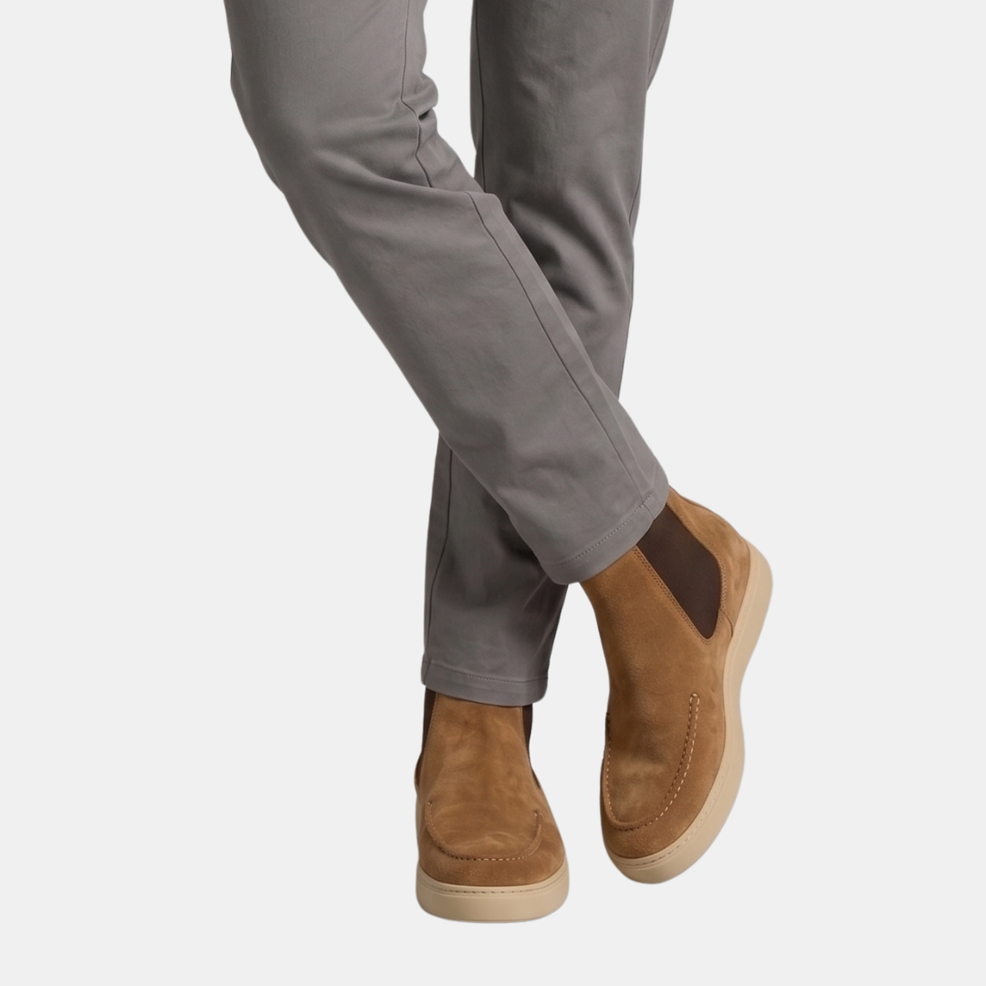 Orenvio | Men’s Suede Chelsea Boots