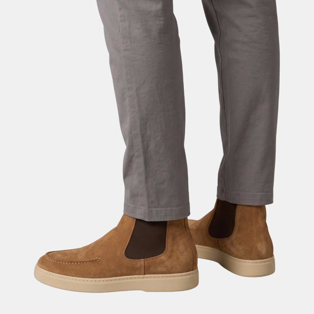 Orenvio | Men’s Suede Chelsea Boots
