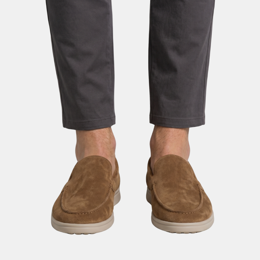 Orenvio | Men’s Suede Leisure Loafers