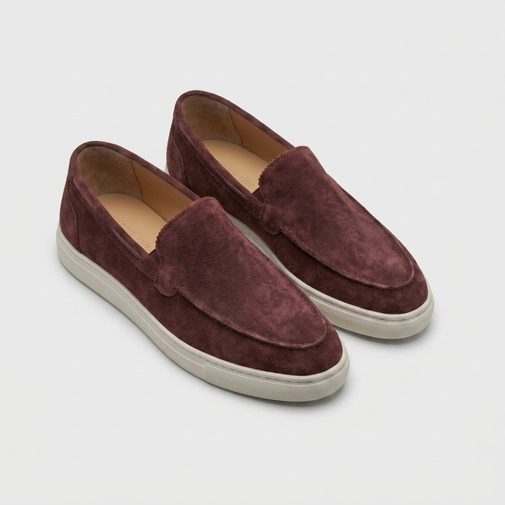 Orenvio | Men’s Suede Loafers