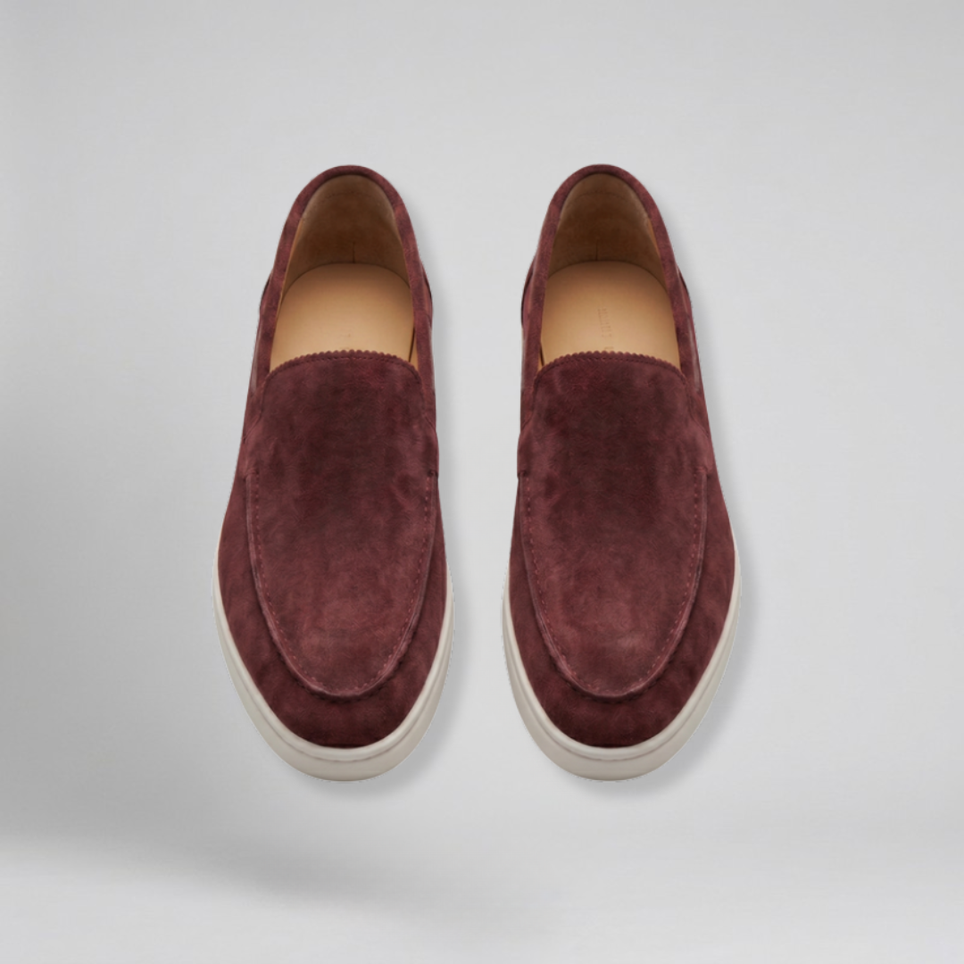 Orenvio | Men’s Suede Loafers