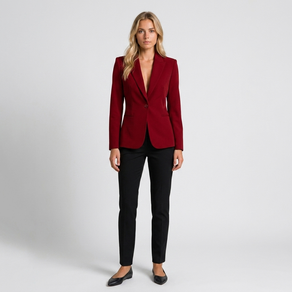 Orenvio | Women’s Classic Single-Breasted Blazer