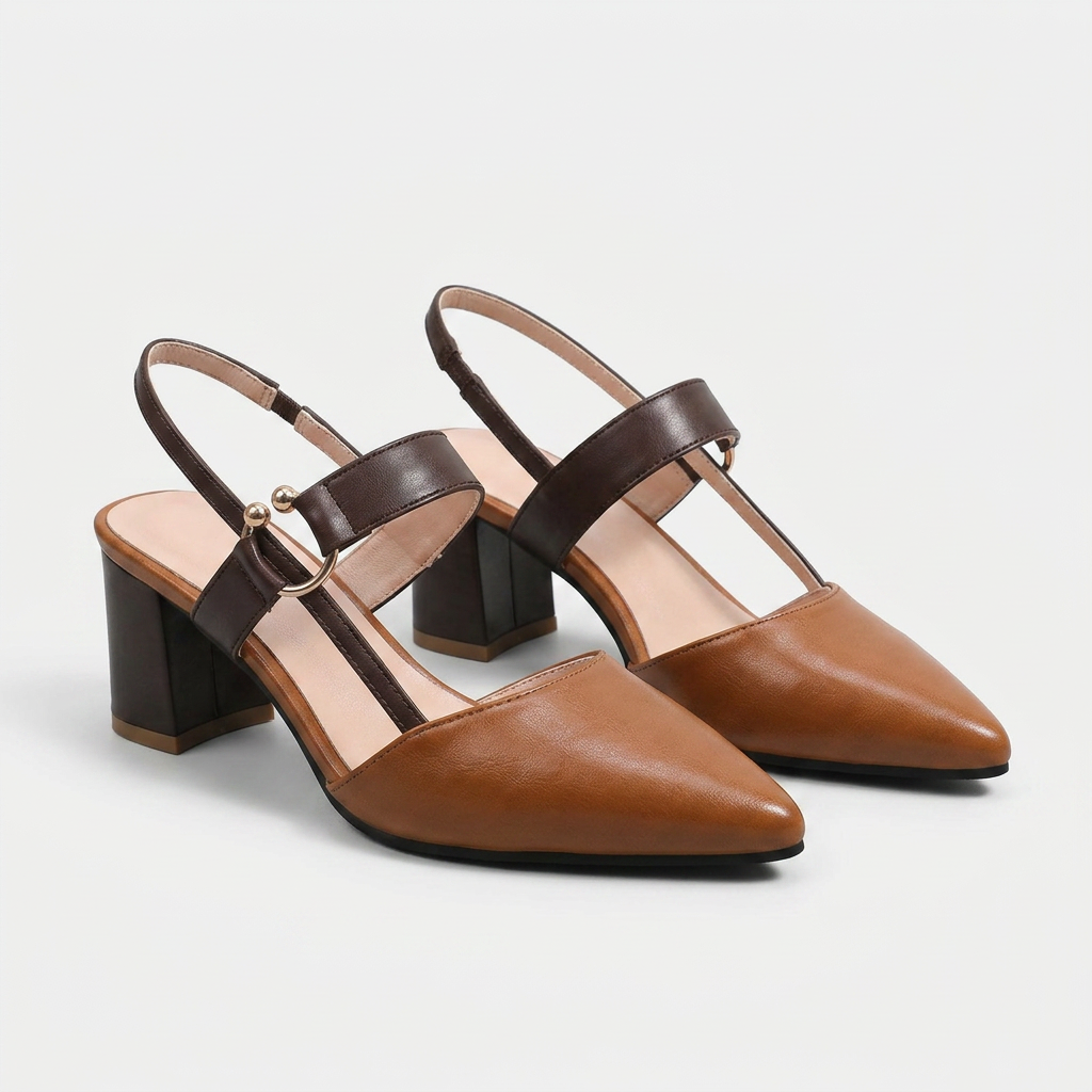 Orenvio | Women’s Genuine Leather Chunky Sandals