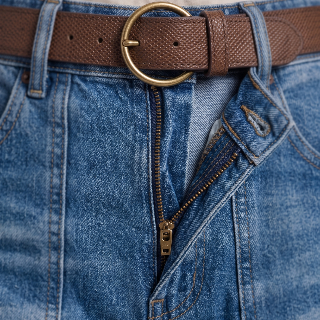 Orenvio | Women’s High Rise Straight Leg Crop Jeans