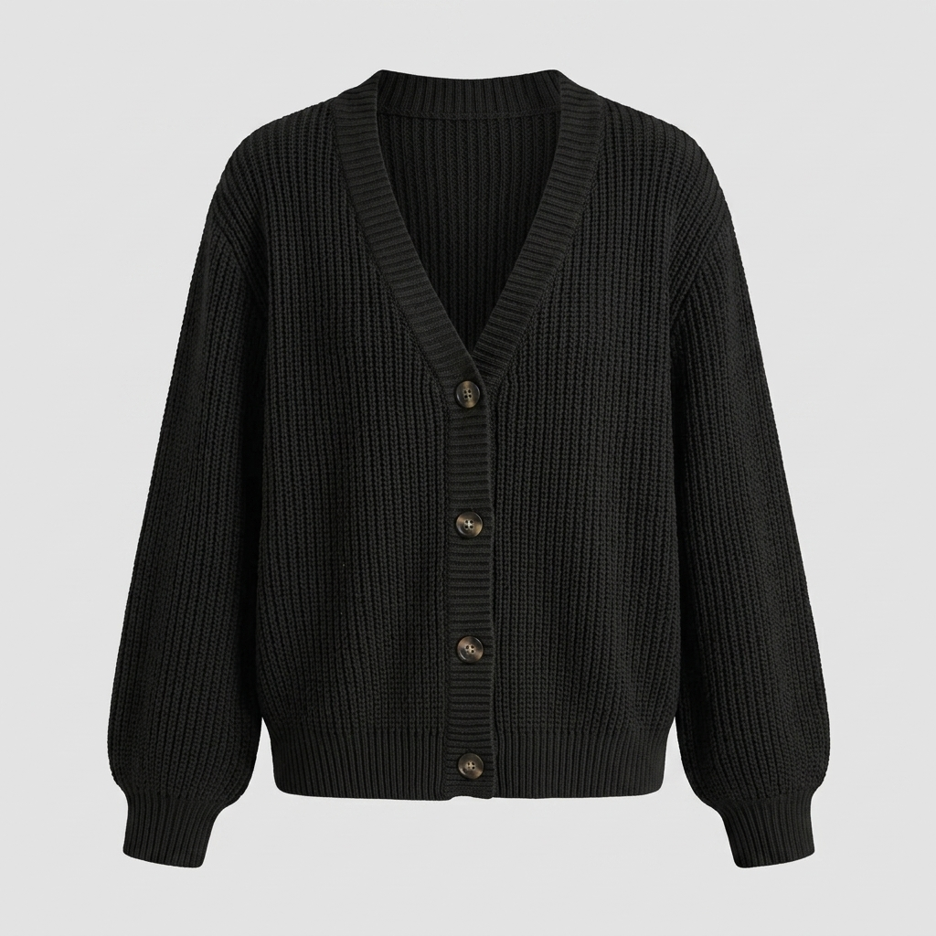 Orenvio | Women’s Knitted Button Cardigan