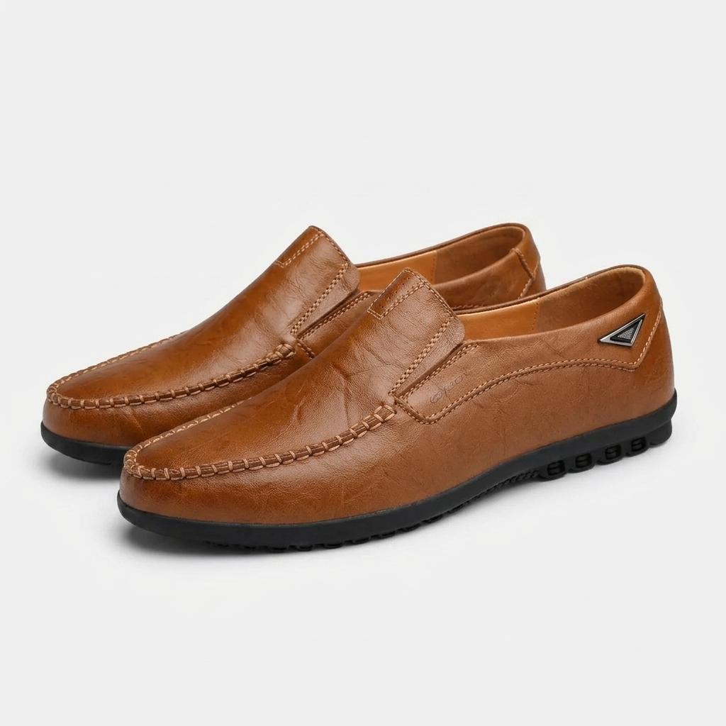 Orenvio | Men’s Timeless Stitched Heritage Loafers