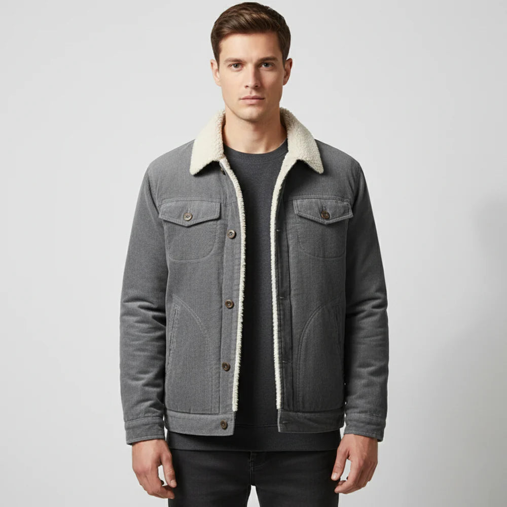 Orenvio | Men’s Corduroy Warm Jacket