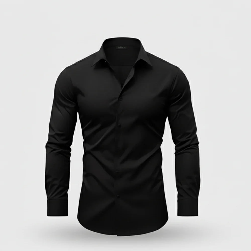Orenvio | Men’s Long Sleeve Polished Shirt