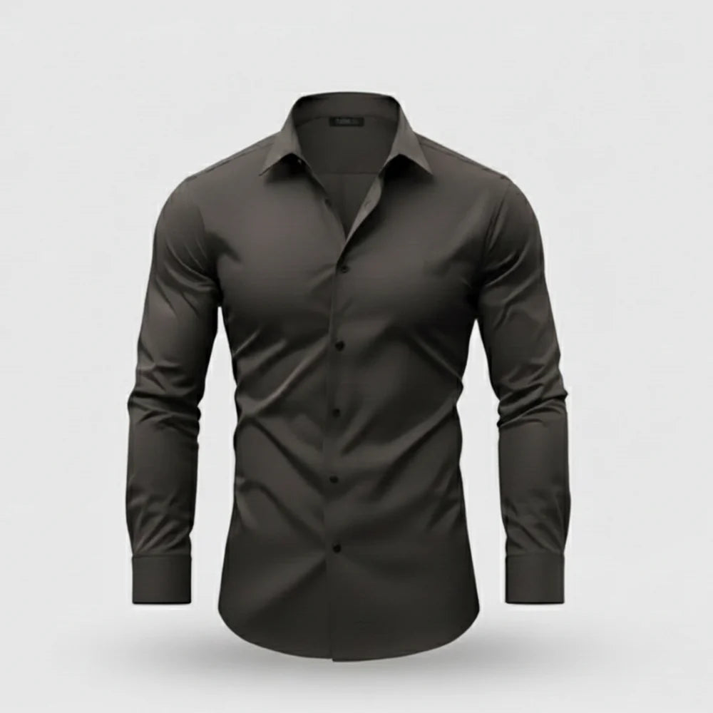 Orenvio | Men’s Long Sleeve Polished Shirt