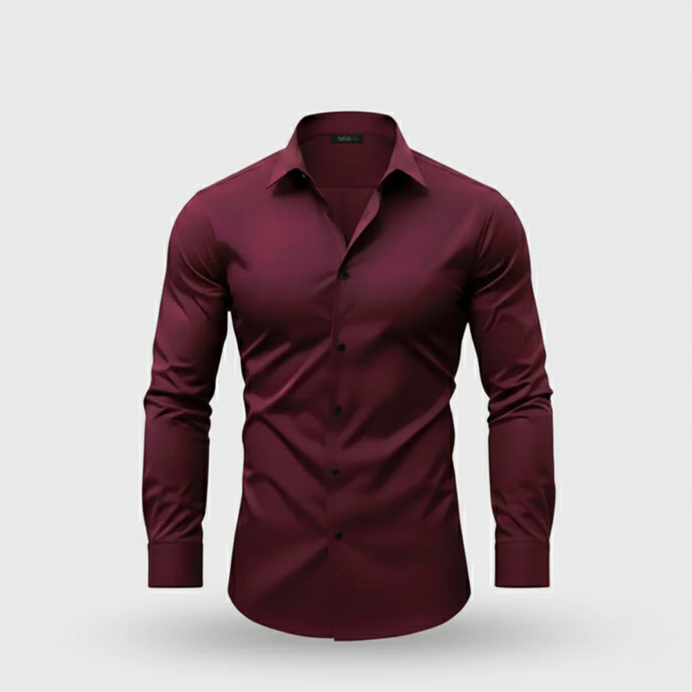 Orenvio | Men’s Long Sleeve Polished Shirt