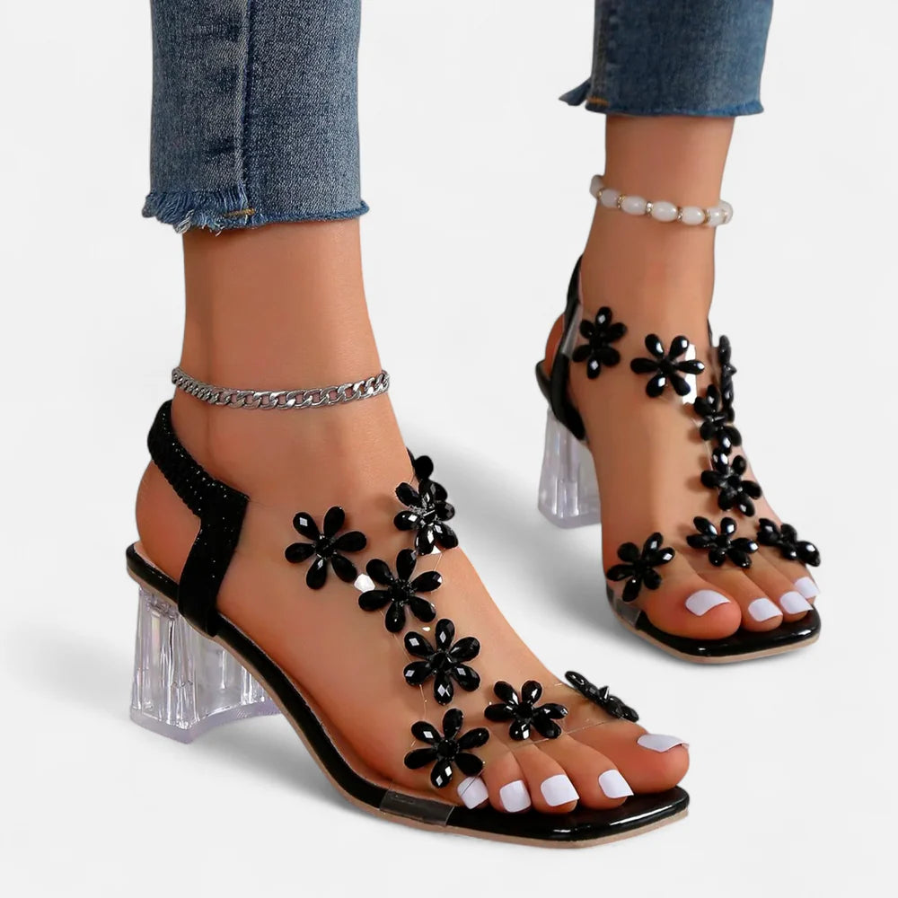 Orenvio | Women’s Rhinestone Stiletto Heels