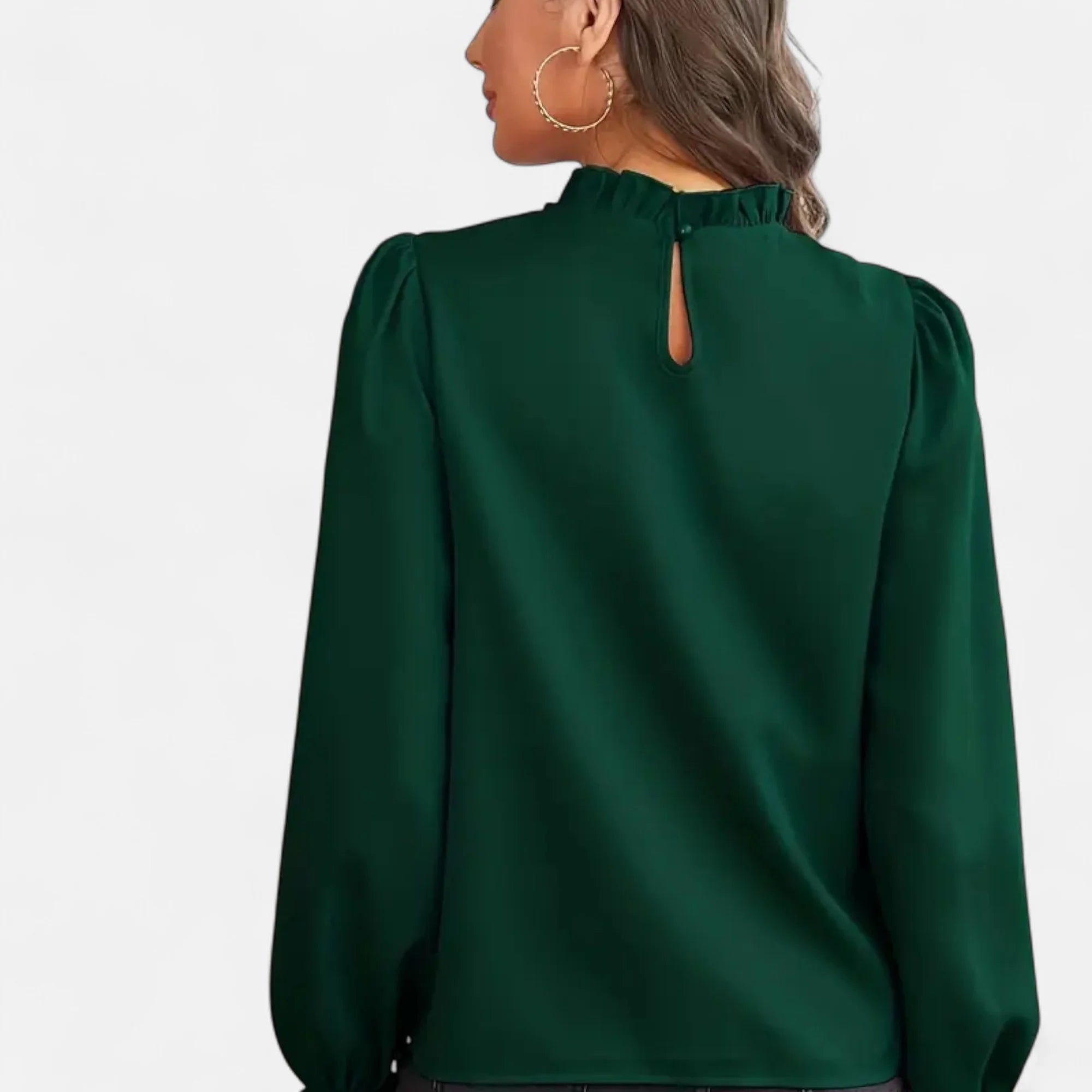 Orenvio | Women’s Ruffle Collar Blouse
