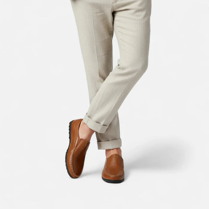 Orenvio | Men’s Timeless Stitched Heritage Loafers
