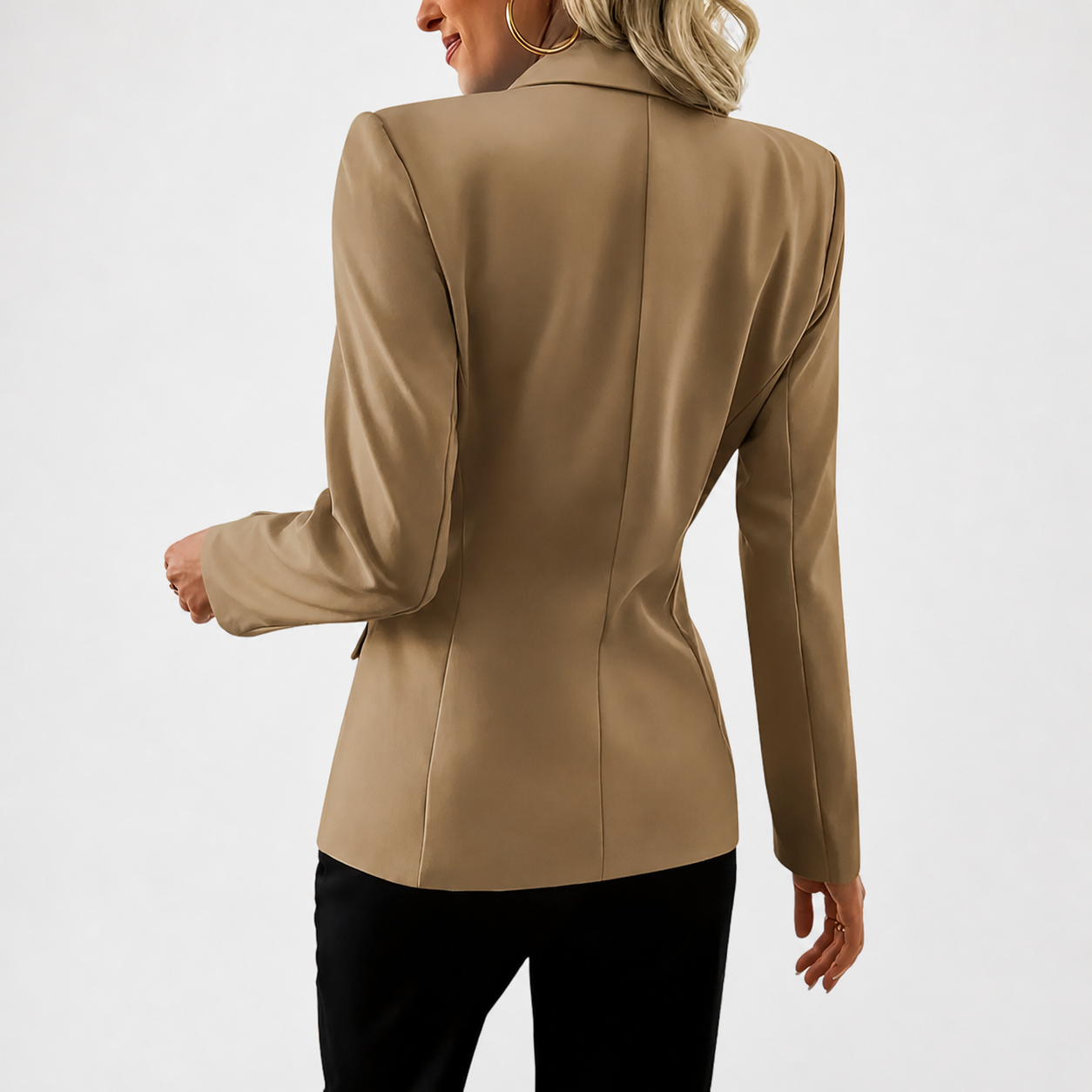 Orenvio | Women’s Classic Single-Breasted Blazer