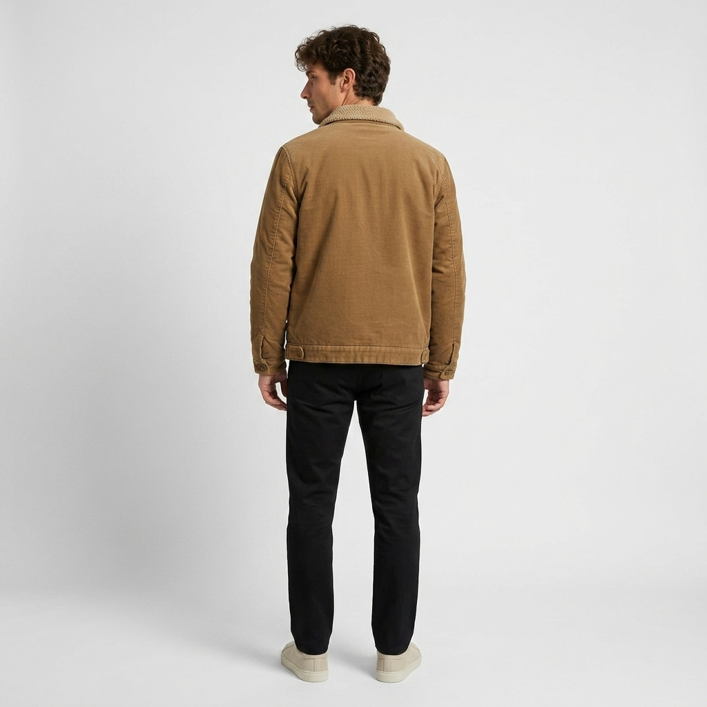 Orenvio | Men’s Corduroy Warm Jacket