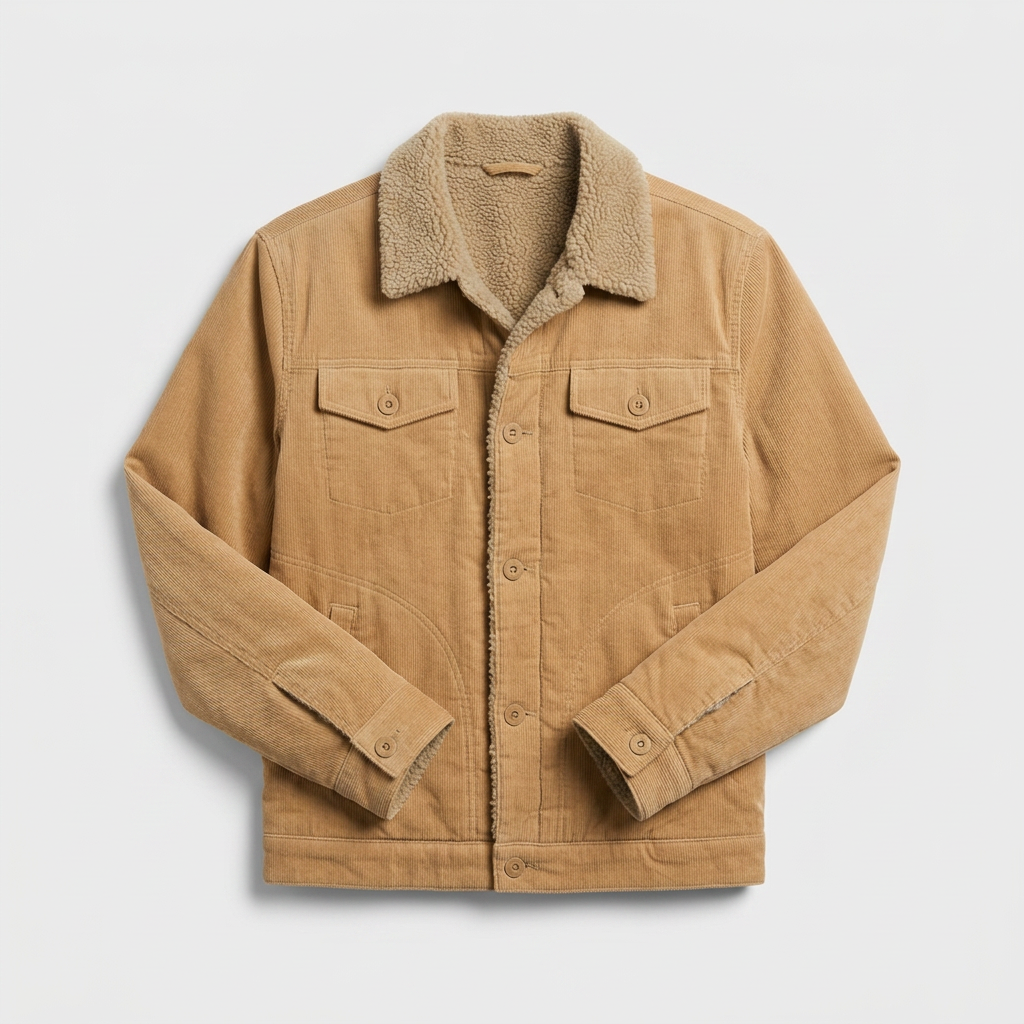 Orenvio | Men’s Corduroy Warm Jacket