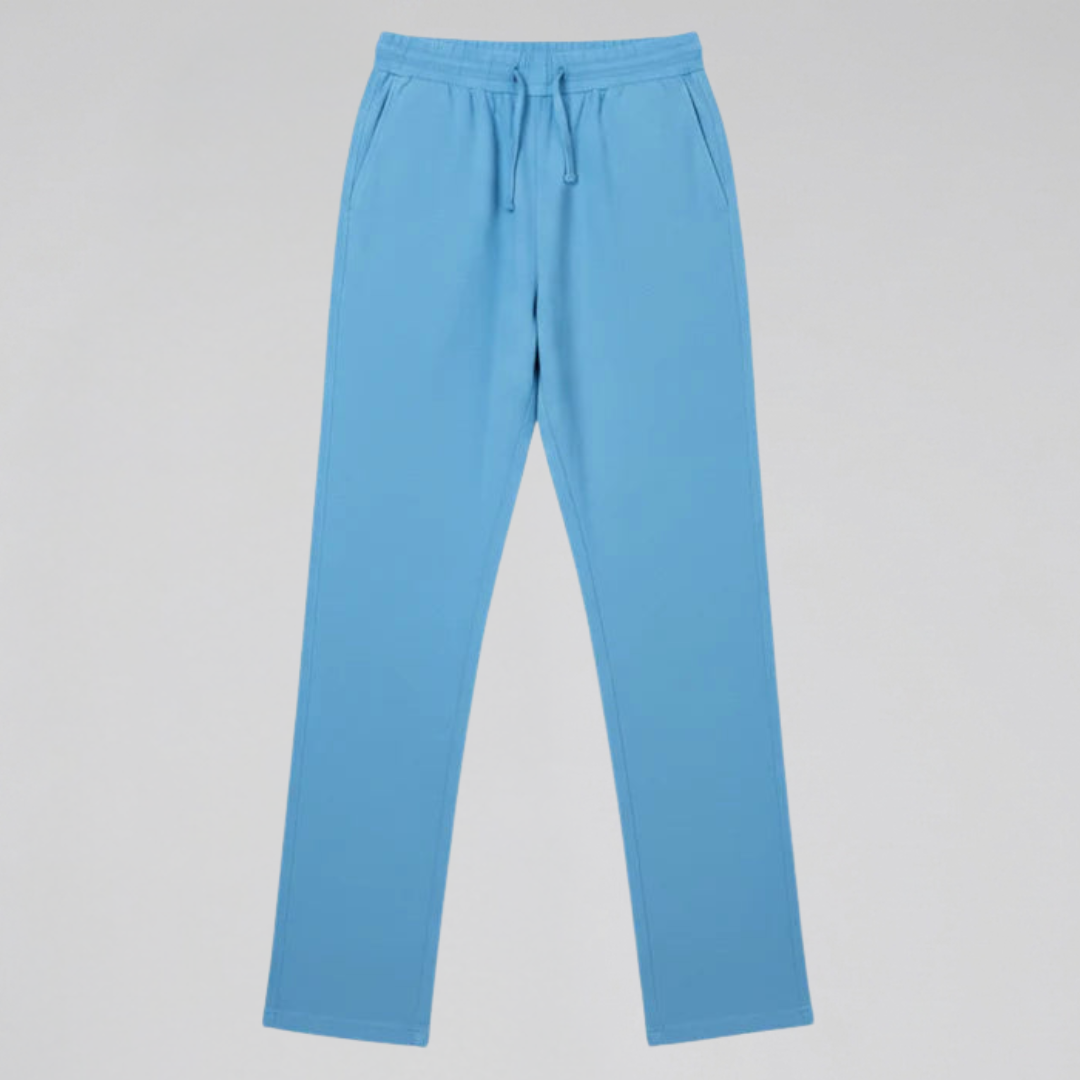 Orenvio | Men’s Cotton Linen Straight-Leg Trousers
