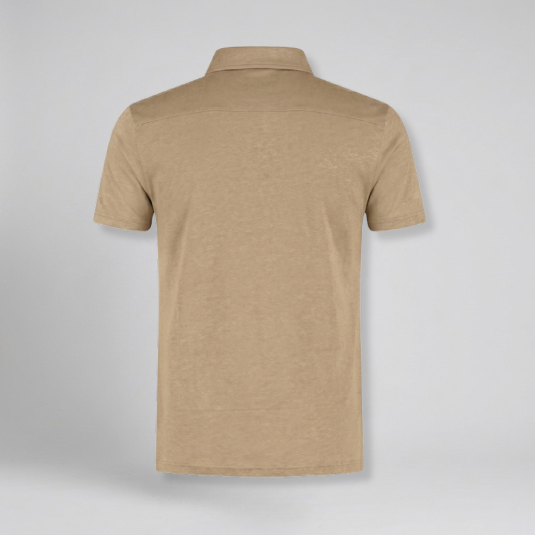 Orenvio | Men’s Linen Polo Shirt