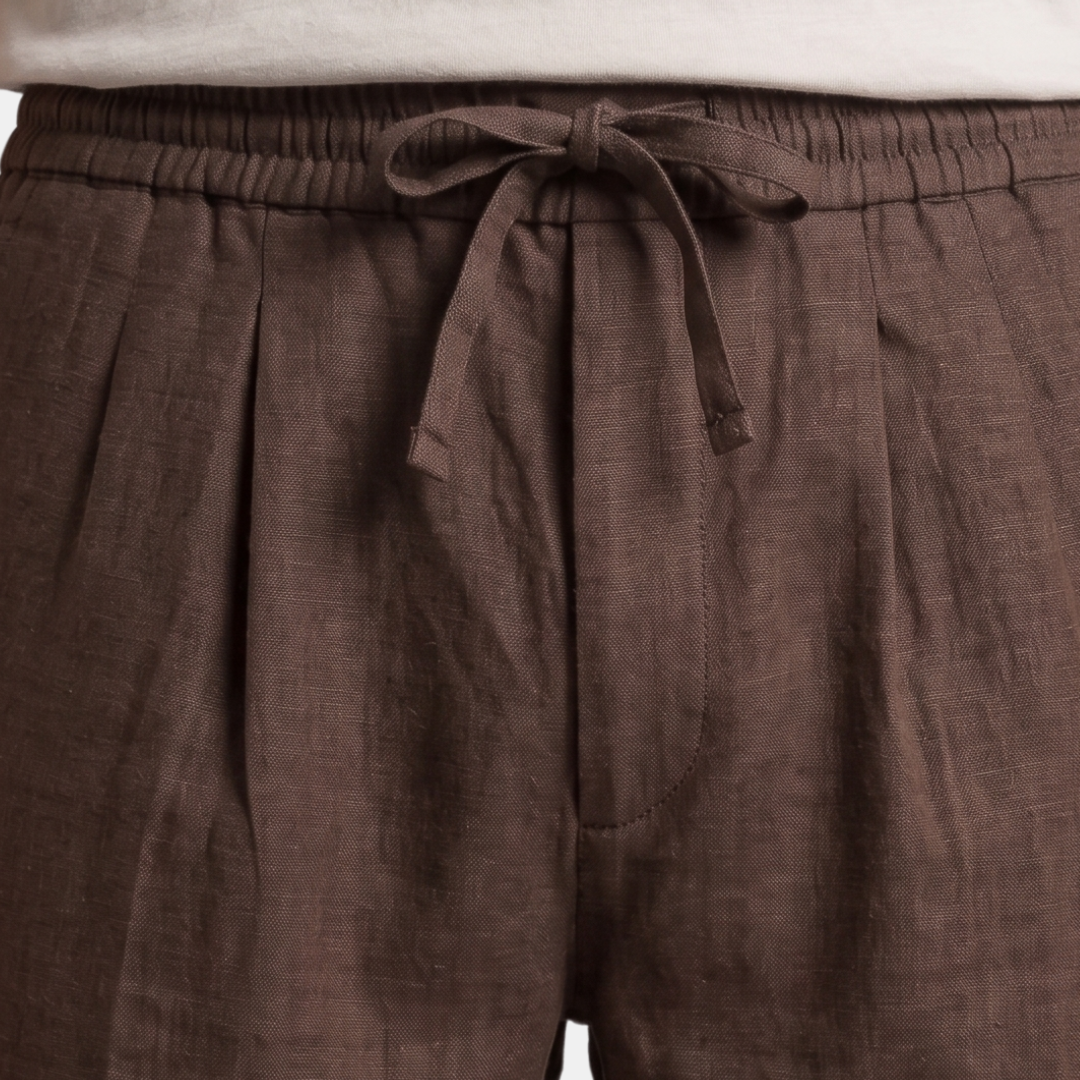 Orenvio | Men’s Linen Resort Shorts