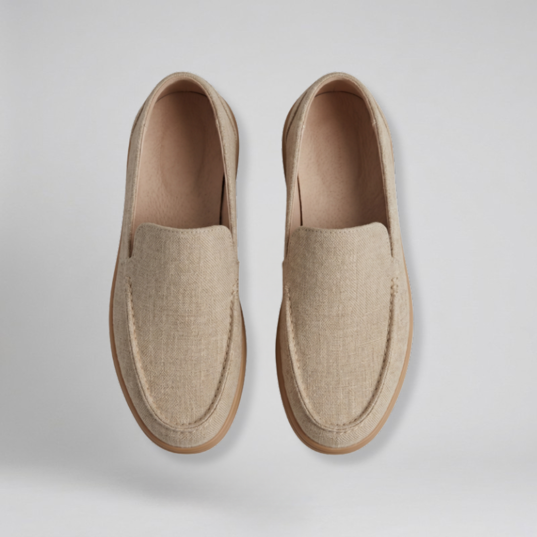 Orenvio | Men’s Linen Summer Loafers