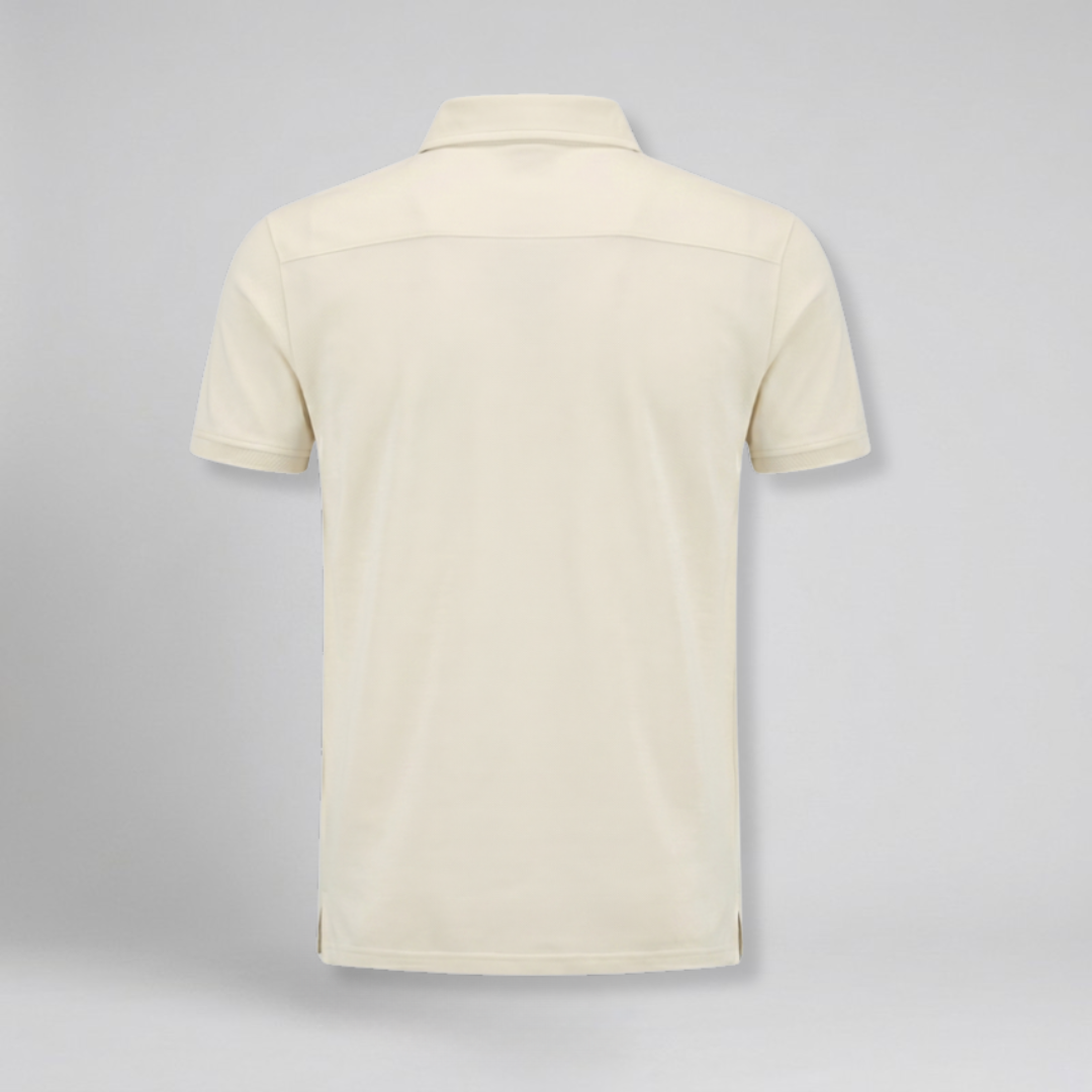 Orenvio | Men’s Open-Collar Cotton Polo Shirt