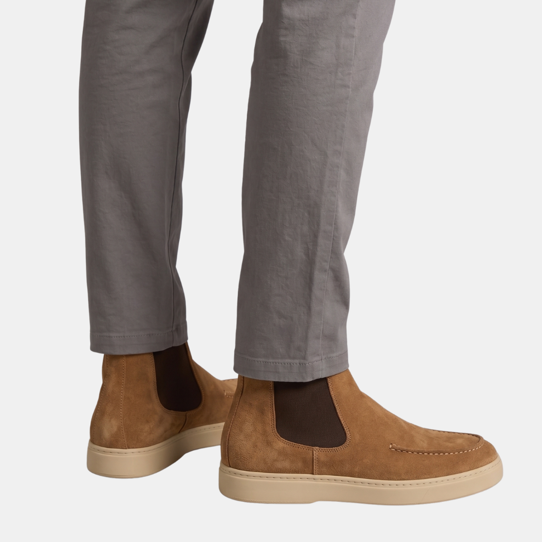 Orenvio | Men’s Suede Chelsea Boots