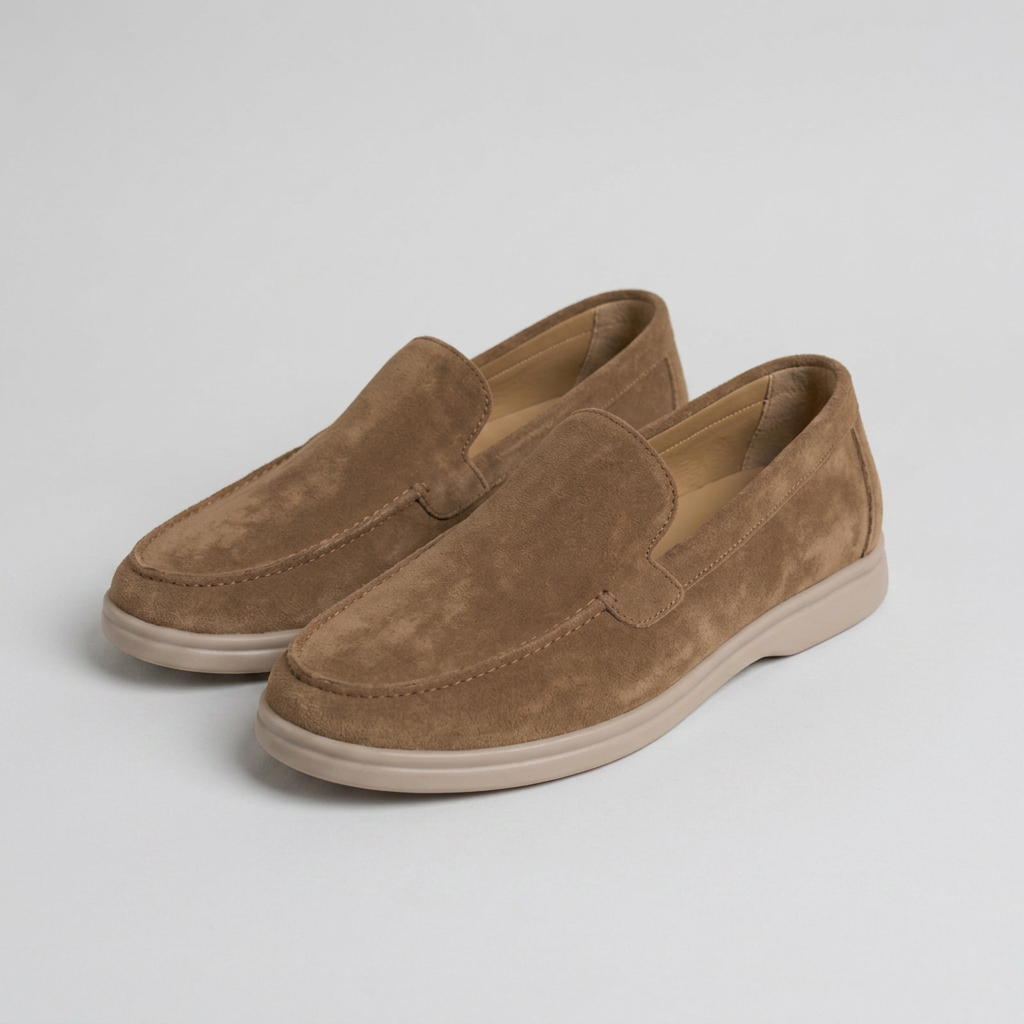 Orenvio | Men’s Suede Leisure Loafers