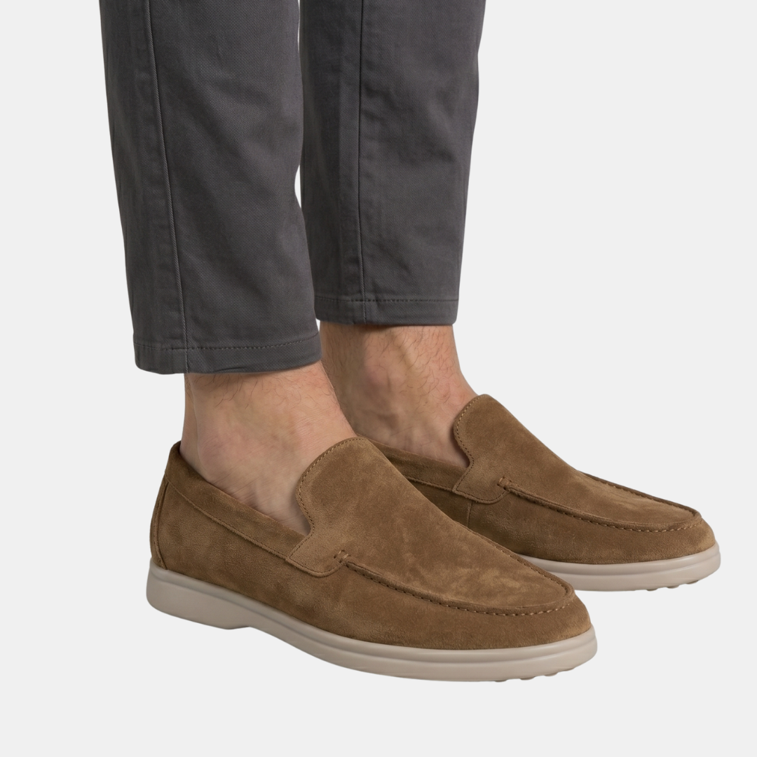 Orenvio | Men’s Suede Leisure Loafers