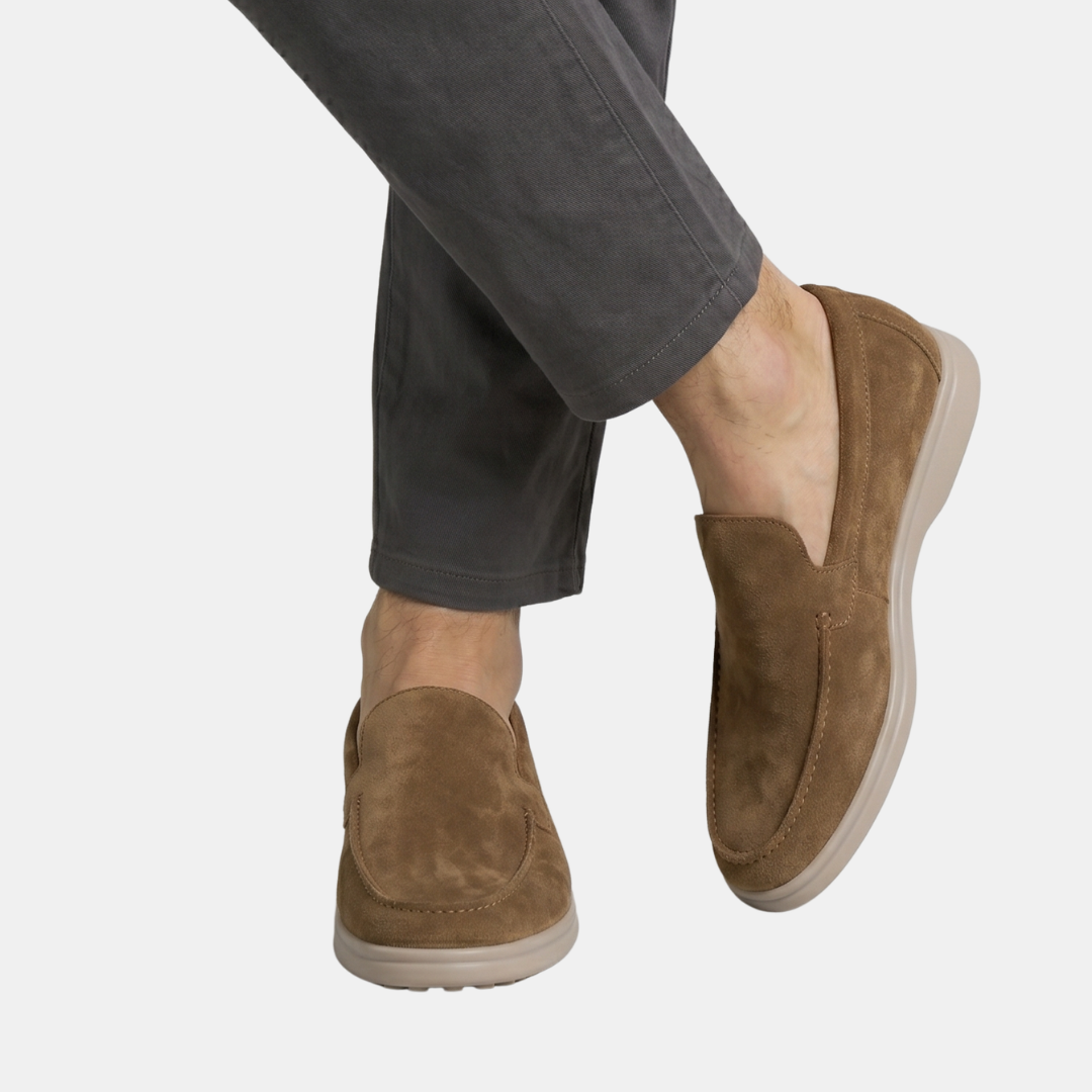Orenvio | Men’s Suede Leisure Loafers