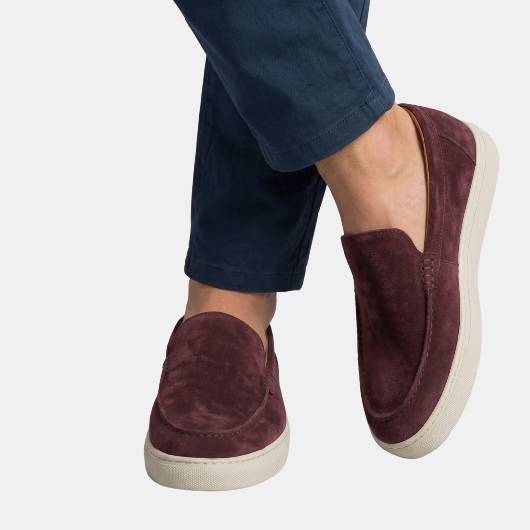 Orenvio | Men’s Suede Loafers