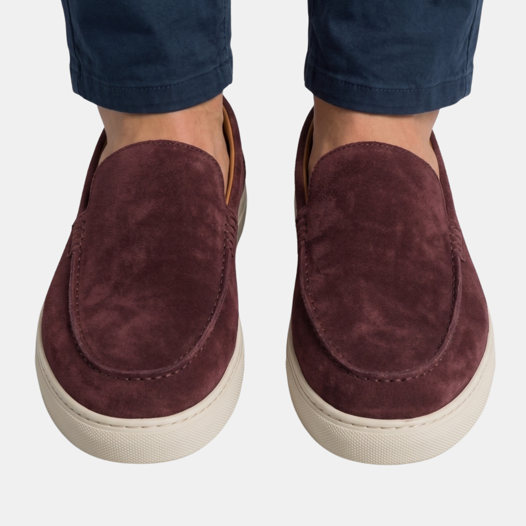 Orenvio | Men’s Suede Loafers