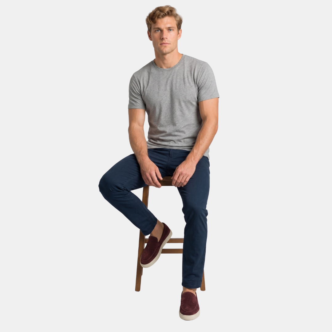 Orenvio | Men’s Suede Loafers