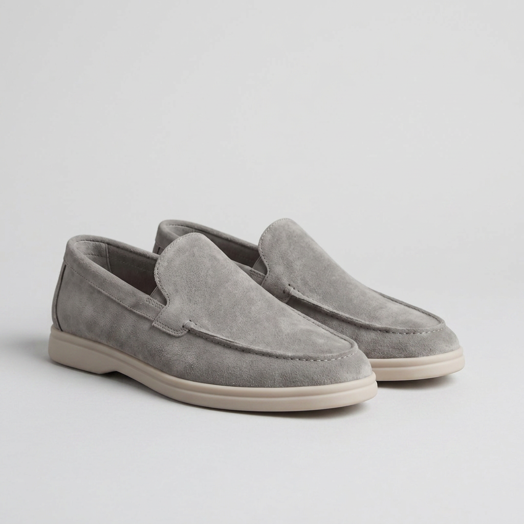 Orenvio | Men’s Suede Yacht Loafers