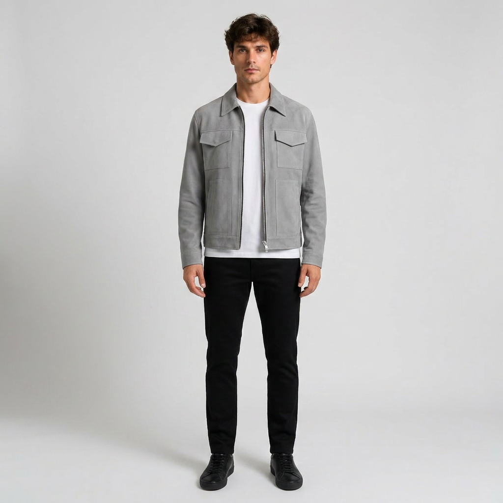 Orenvio | Men’s Zip Jacket City Style