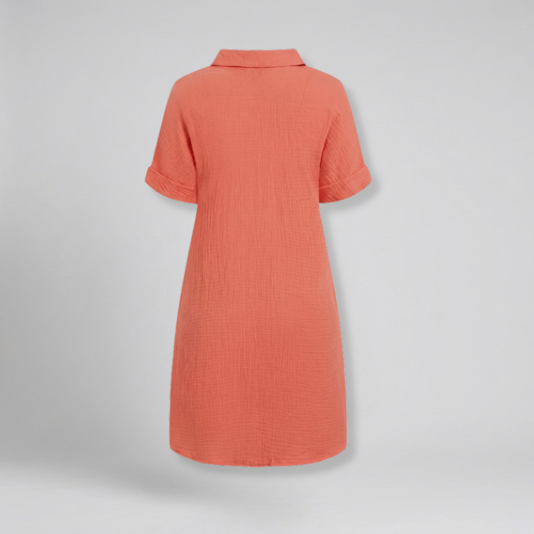 Orenvio | Women’s Button Up Shirt Dress