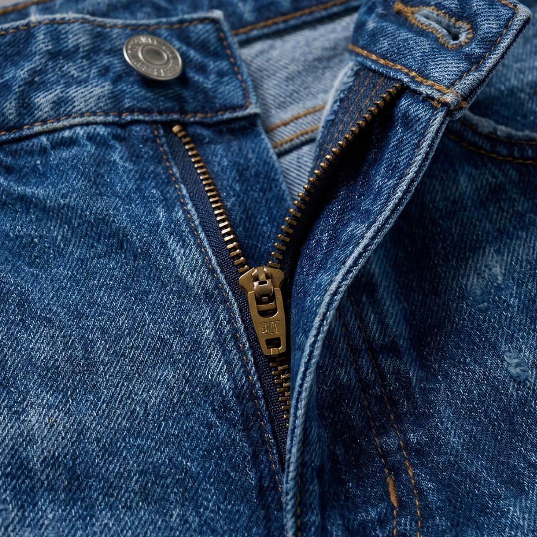 Orenvio | Women’s High-Waist Wide-Leg Distressed Jeans