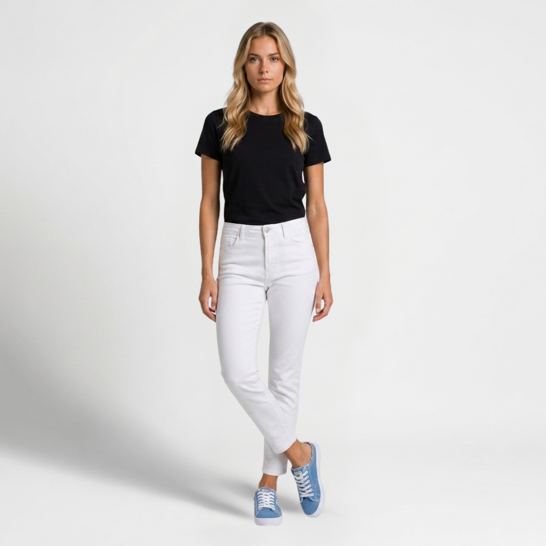Orenvio | Women’s Low‑Top Canvas Sneakers