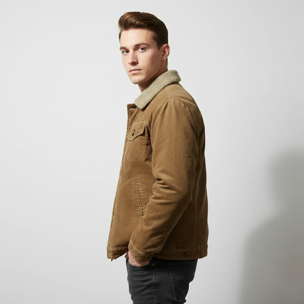 Orenvio | Men’s Corduroy Warm Jacket