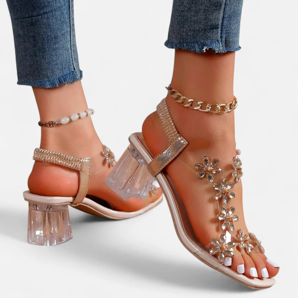 Orenvio | Women’s Rhinestone Stiletto Heels