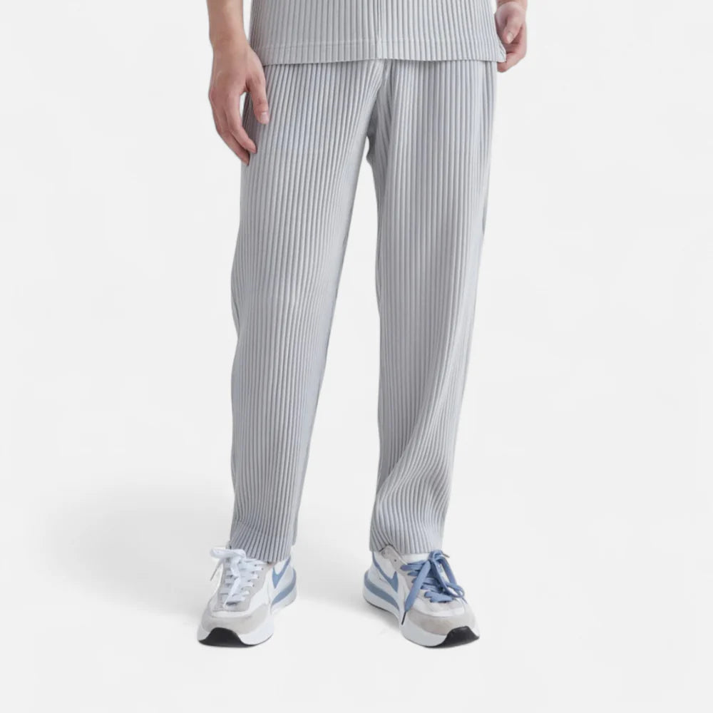 Orenvio | Men’s Ribbed Cotton Trousers