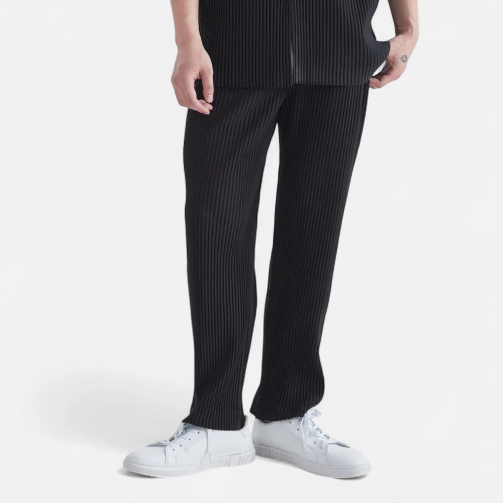 Orenvio | Men’s Ribbed Cotton Trousers